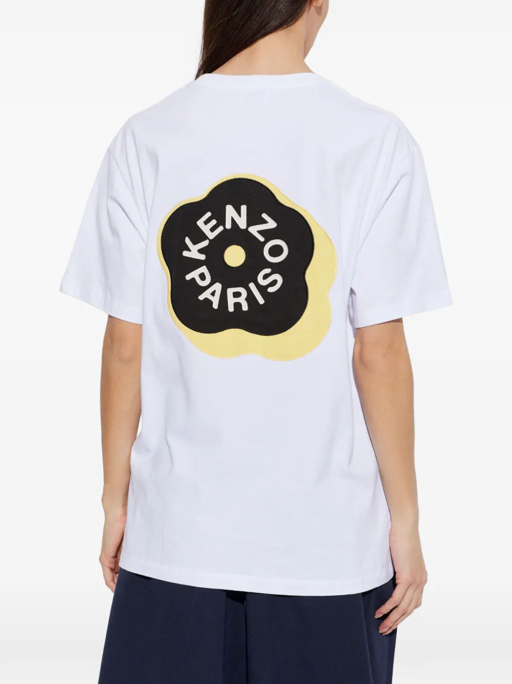 Kenzo T-shirt met logoprint Wit