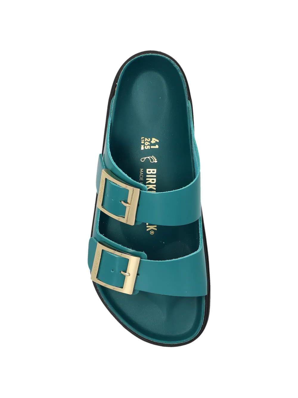 Birkenstock Arizona sandalen met gesp Blauw