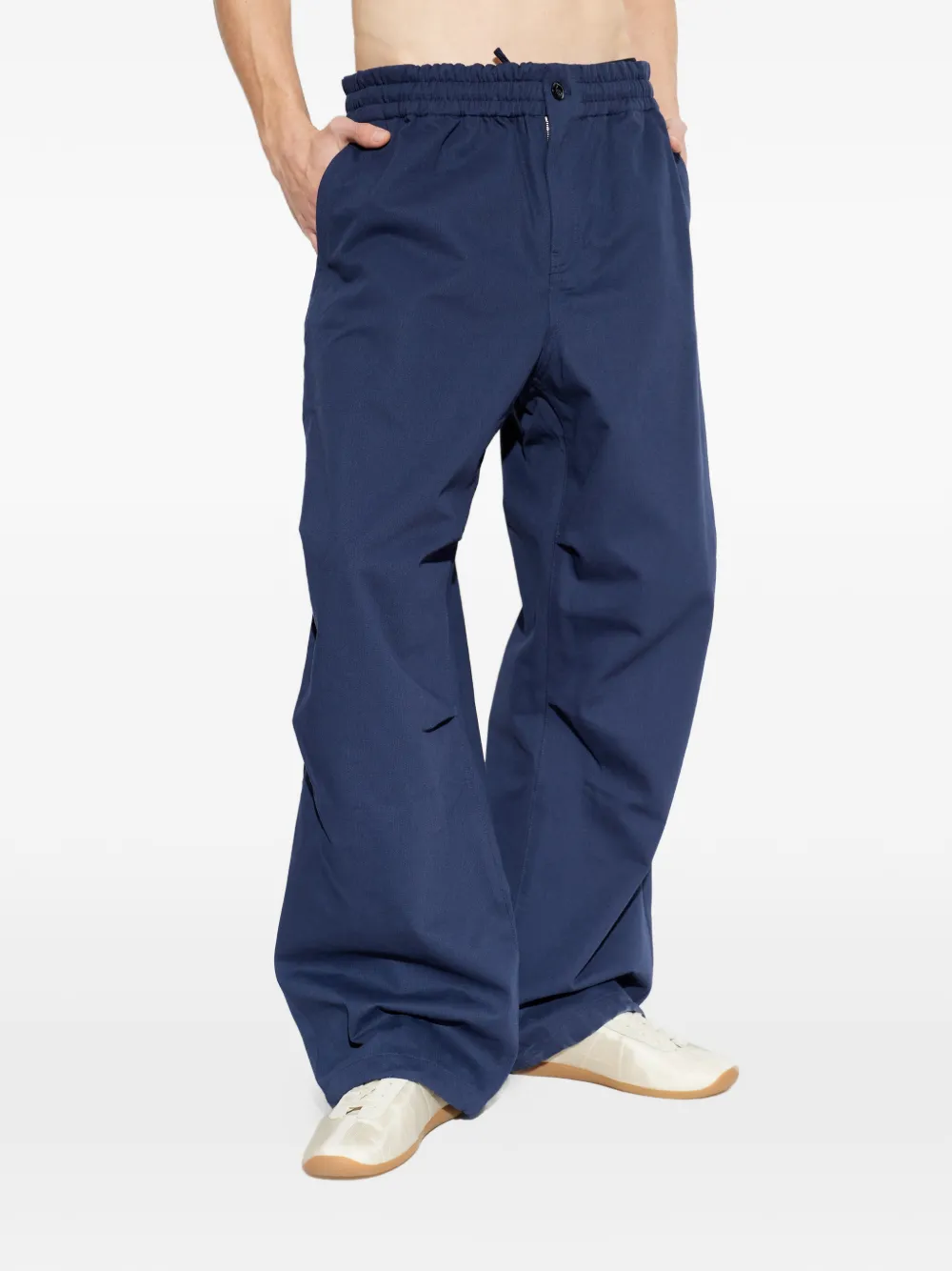 Kenzo Broek met wijde pijpen Blauw