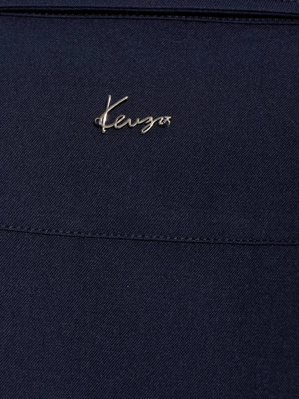 Kenzo Blouse met klepzak en knopen Blauw