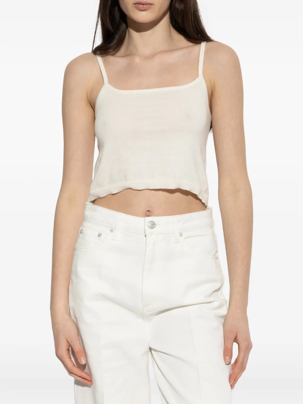 Eliane Square-Neck Top