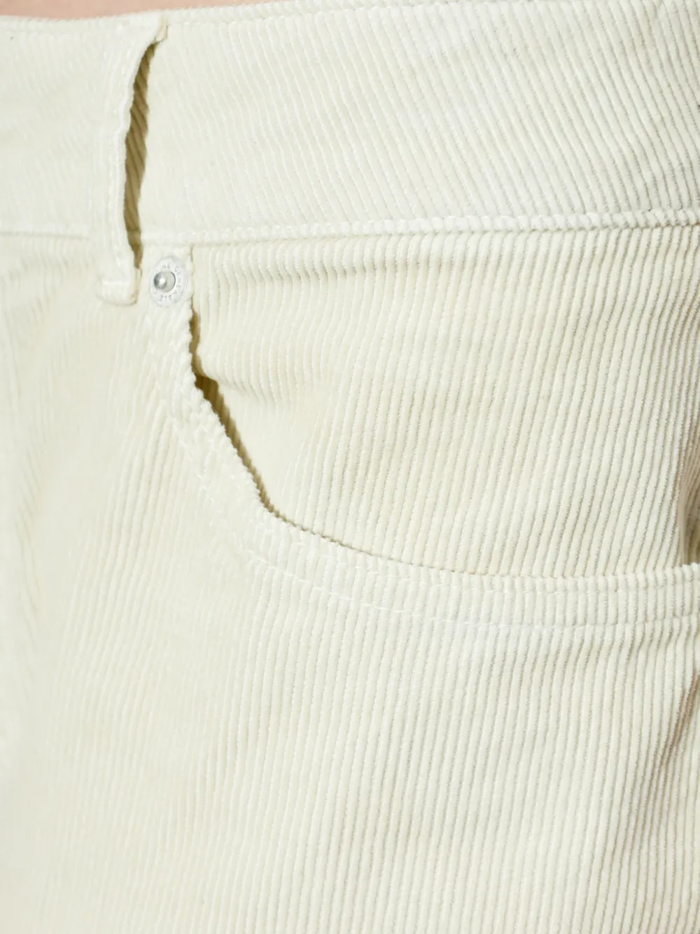 Officine Generale Ribfluwelen broek Beige