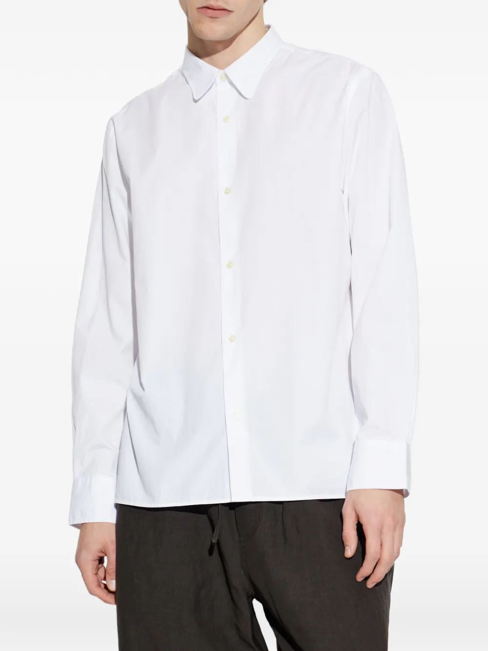  Officine Generale Camisa Con Botones - Blanco 