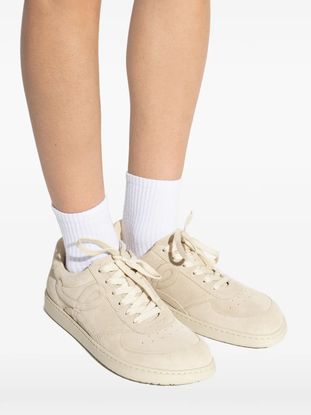 LOEWE Jambo lace-up sneakers Beige