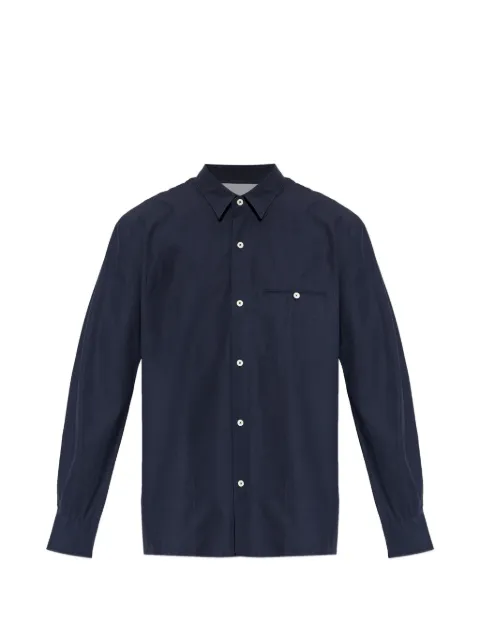 Officine Generale button-fastening chest-pocket shirt