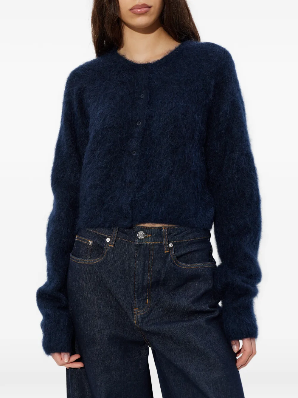  Gestuz Gzdebbie Buttoned Cardigan - Blue 