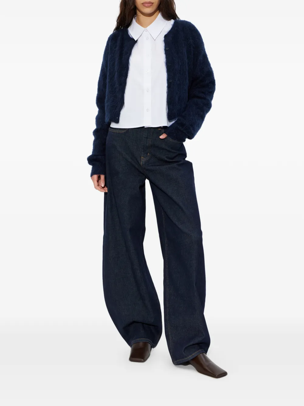  Gestuz Gzdebbie Buttoned Cardigan - Blue 