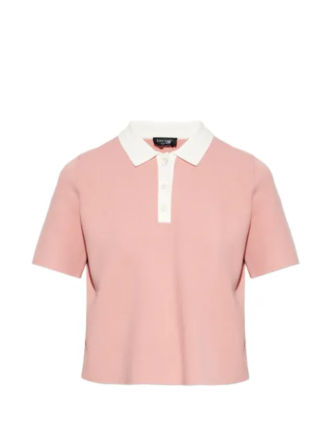 Kate Spade playera tipo polo tejida