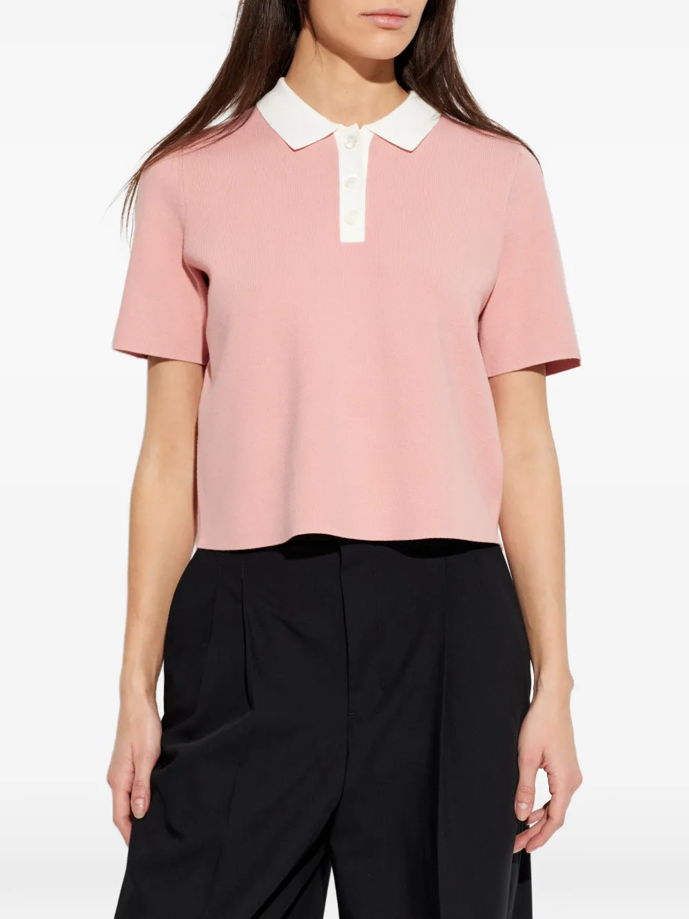 Kate Spade Gebreide polotop Roze