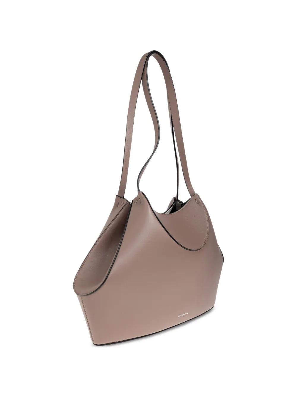 Givenchy Facet leren kleine shopper Beige