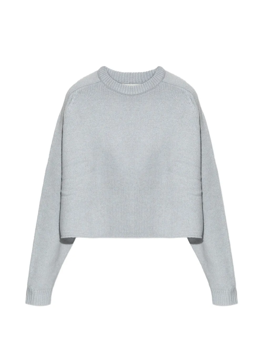 Lisa Yang Karine cropped knitted top - Blu