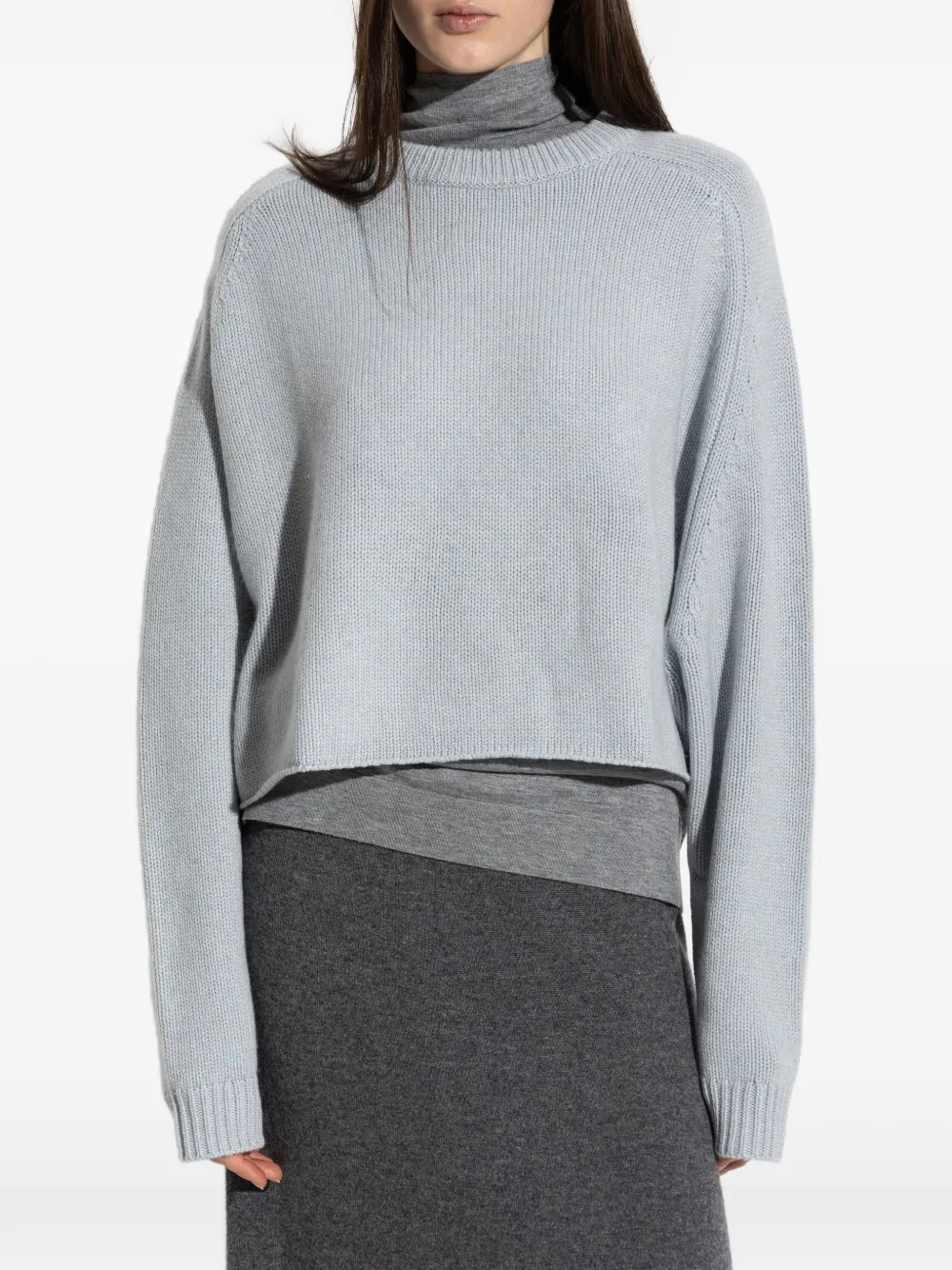 Karine Cropped Knitted Top