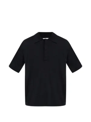 Homme Plissé Issey Miyake プリーツ ポロシャツ | ブラック | FARFETCH JP