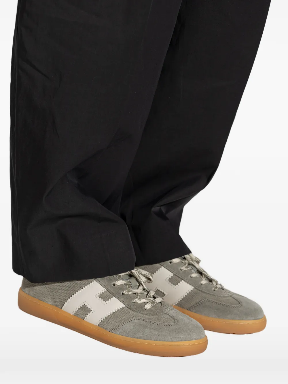 Hogan Sneakers met zijstreep Grijs