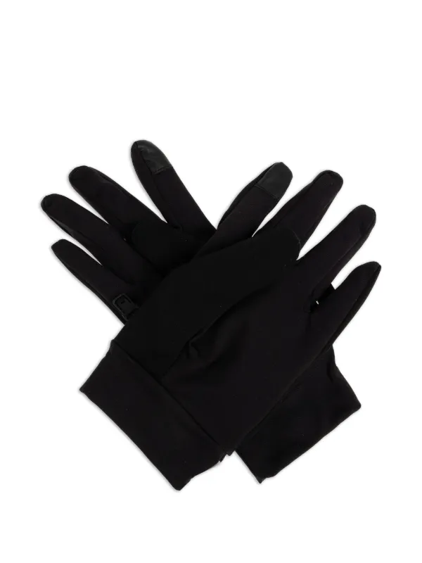 A BATHING APE® logo-print Gloves | Black | FARFETCH