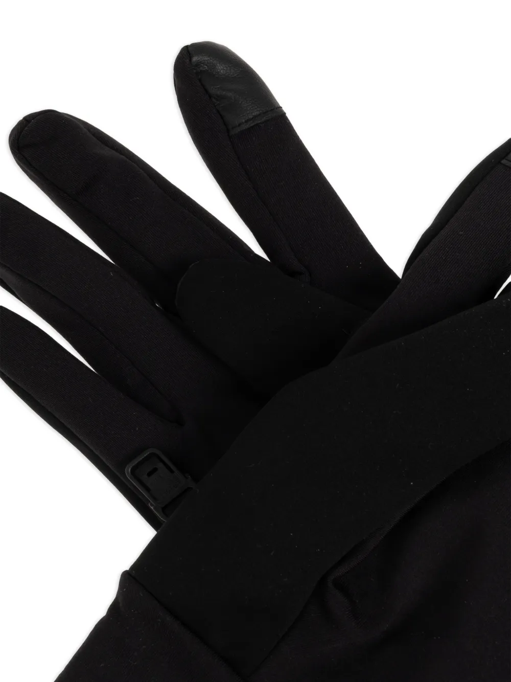 logo-print gloves