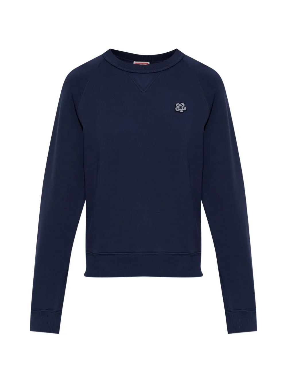 Kenzo logo-patch sweatshirt - Blu