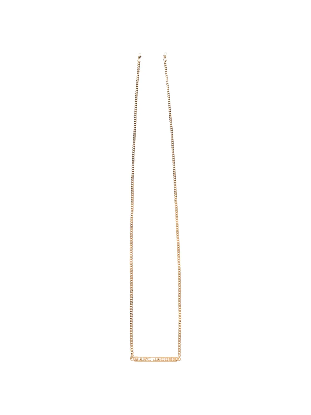 Marc Jacobs Eyewear Zonnebril met ovalen montuur en schildpadschild effect Goud