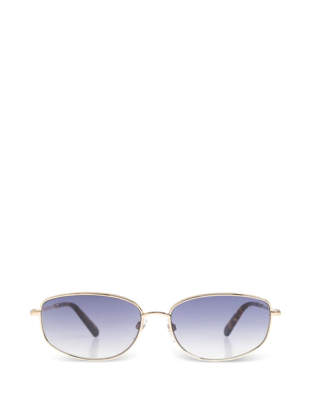 Marc Jacobs Eyewear tortoiseshell oval-frame sunglasses - Oro