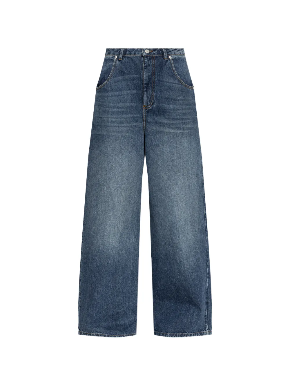 Officine Generale Mora wide-leg jeans - Blu
