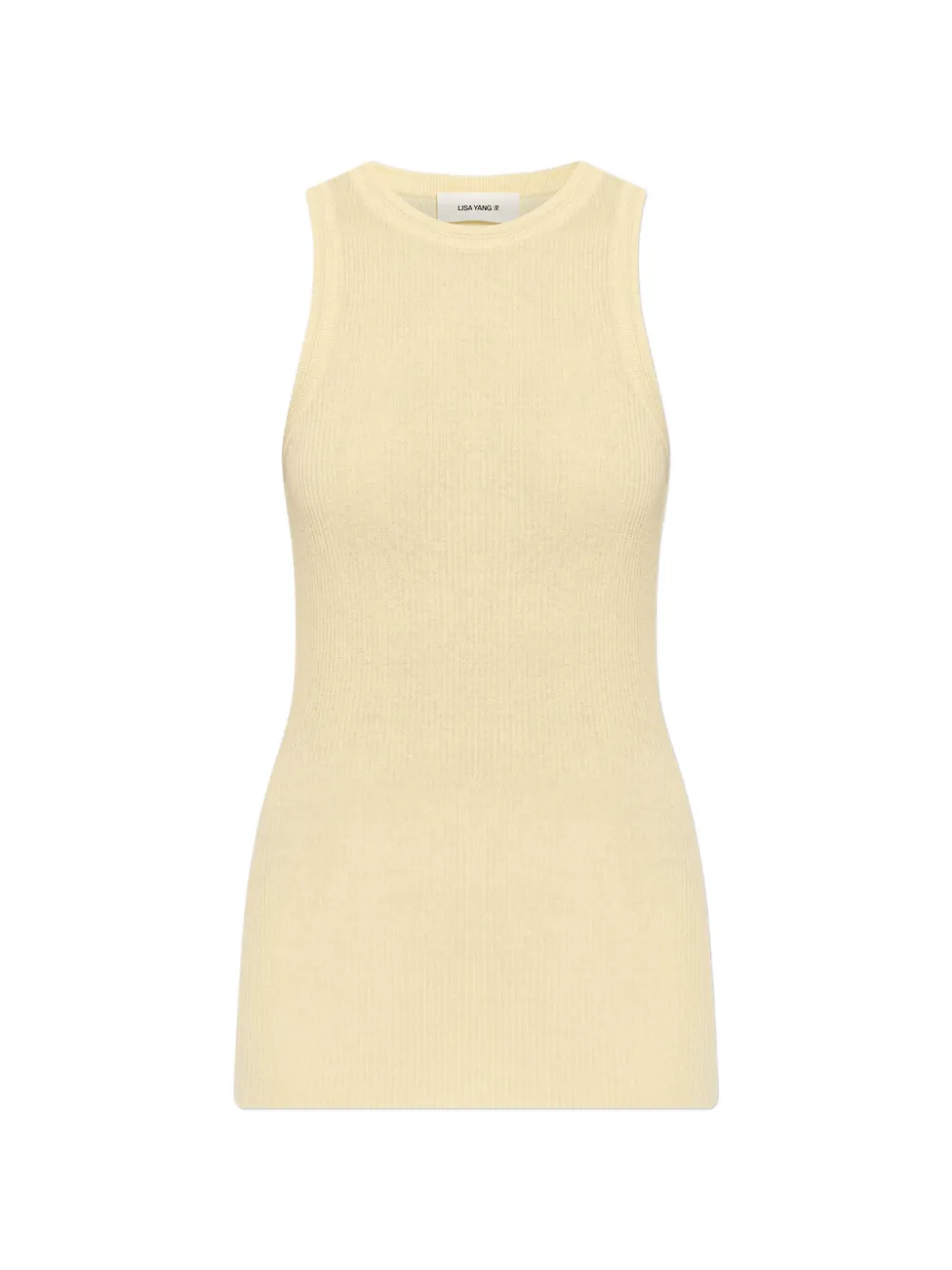 Lisa Yang Amya ribbed top - Giallo