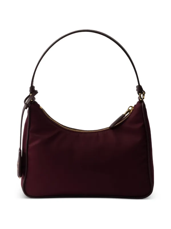 Prada Mini Re-Edition 2005 Zip Tote Bag | Red | FARFETCH