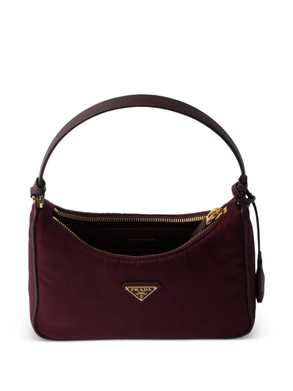 Prada Mini Re-Edition 2005 Zip Tote Bag | Red | FARFETCH