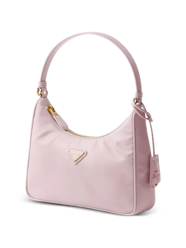 Prada Re-Edition 2005 triangle-logo Mini Bag | Pink | FARFETCH