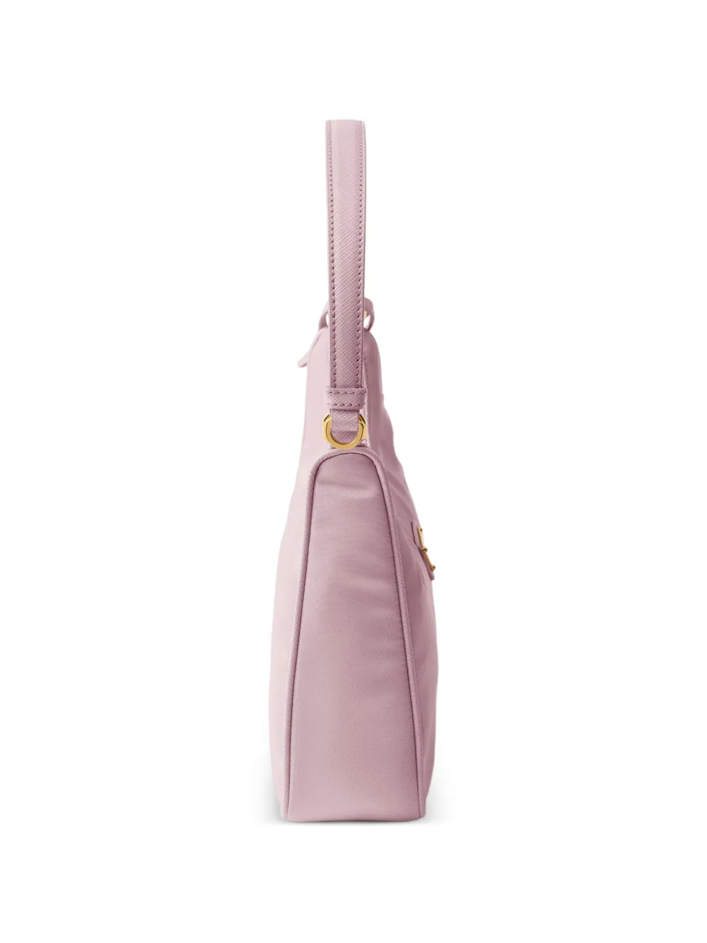 Prada Re-Edition 2005 mini-tas met logo Roze