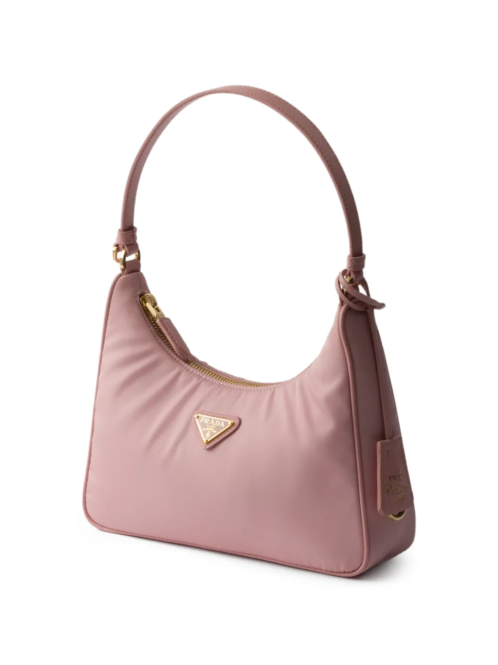 Prada Re-Edition 2005 Re-Nylon en Saffiano mini-tas Roze