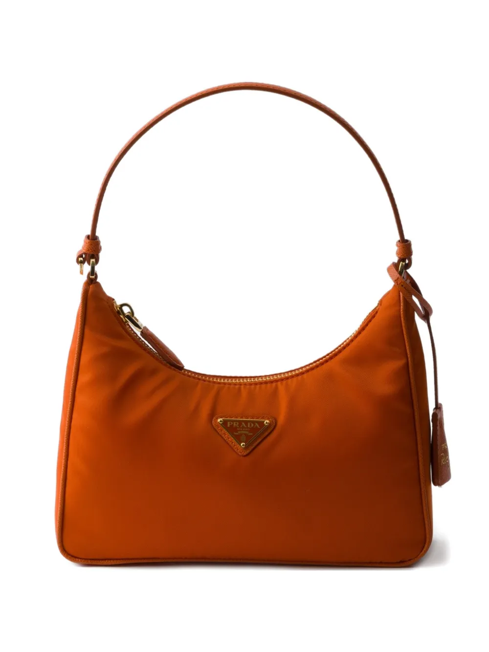 Prada mini Re-Edition 2005 zip tote bag - Arancione