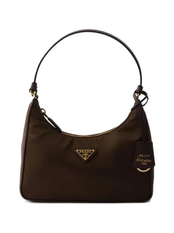 Prada リエディション 2005 ショルダーバッグ ミニ | ブラウン