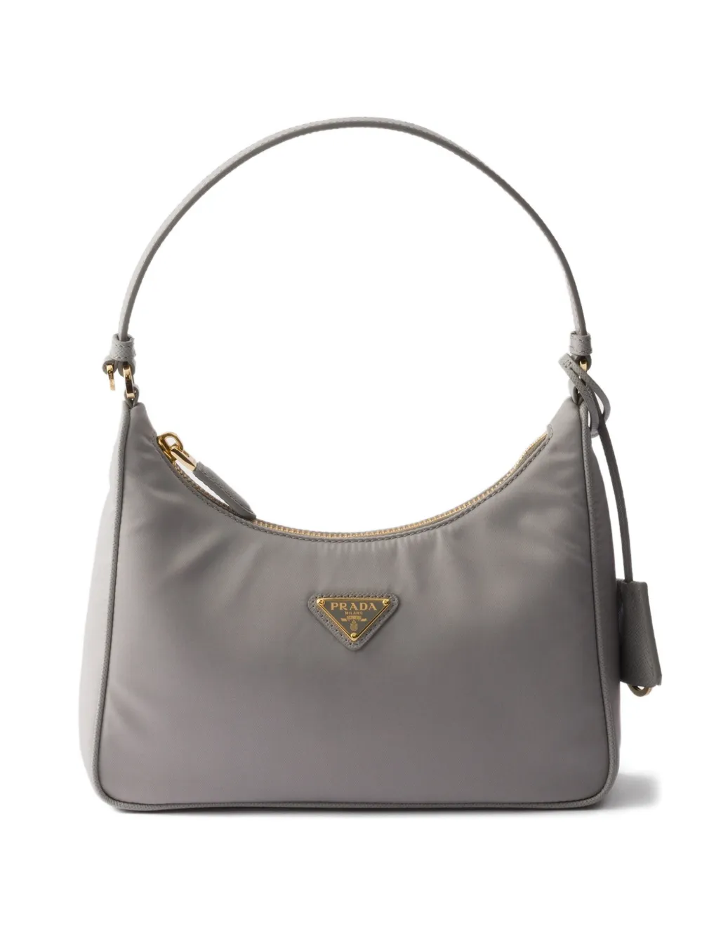 Prada mini Re-Edition 2005 zip tote bag - Grigio