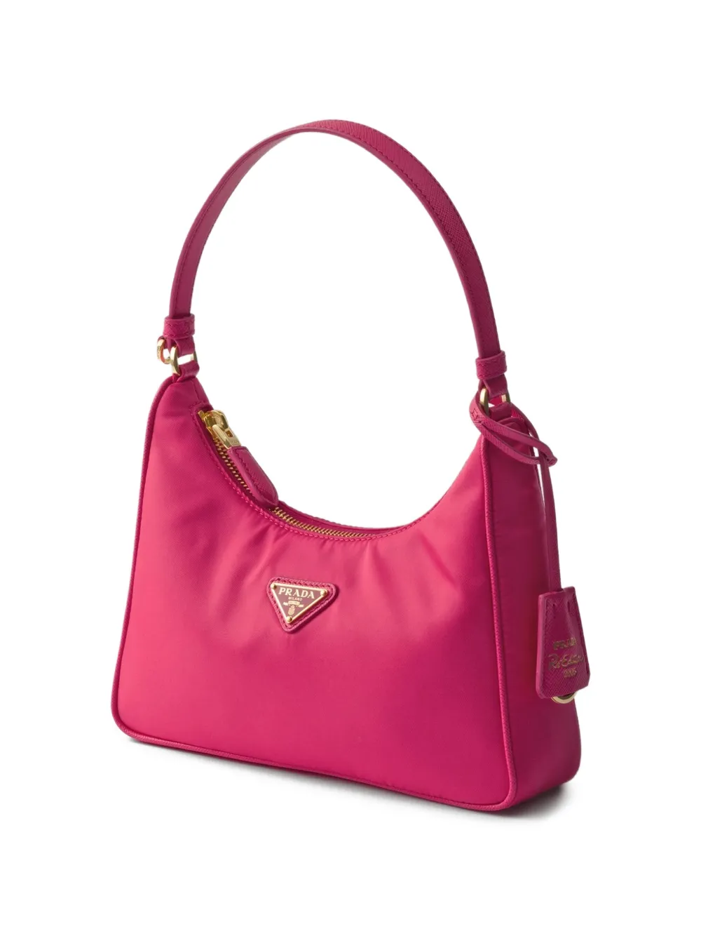 Prada Re-Edition 2005 mini-shopper Roze