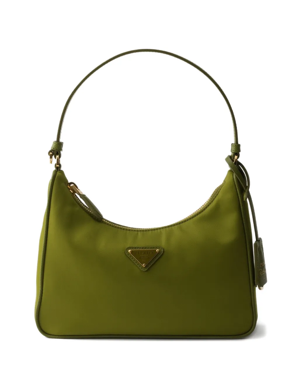 Prada Prada Re-Edition 2005 Re-Nylon and Saffiano mini bag - Verde