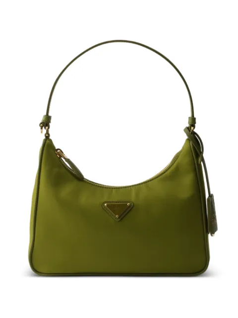 Prada mini Re-Edition 2005 triangle-logo tote bag