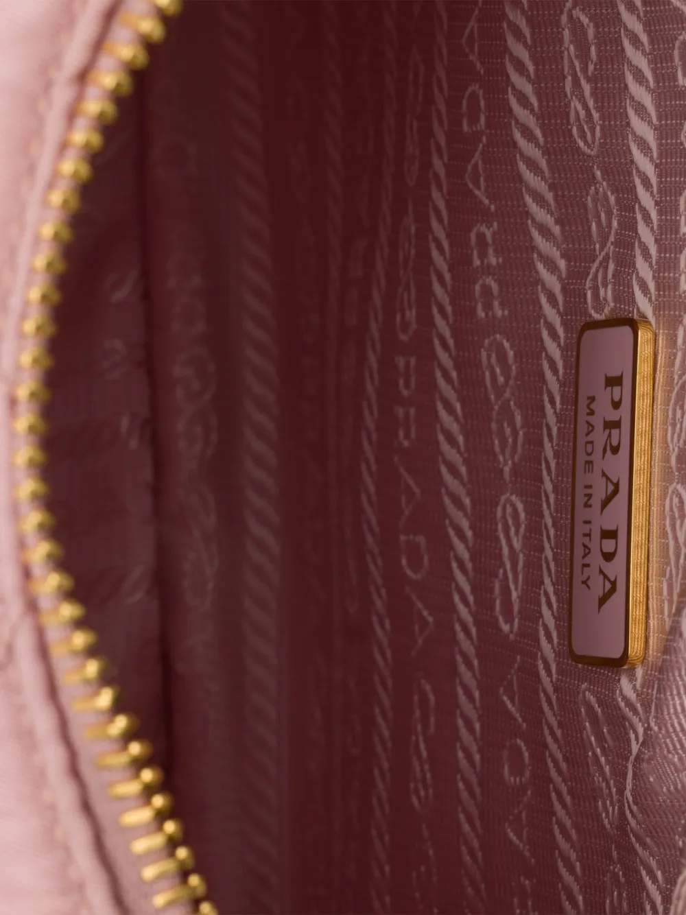 Prada 1995 Chaîne Re-Edition schoudertas Roze