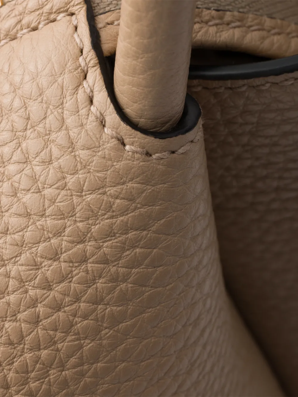 Prada Kleine shopper met logo Beige