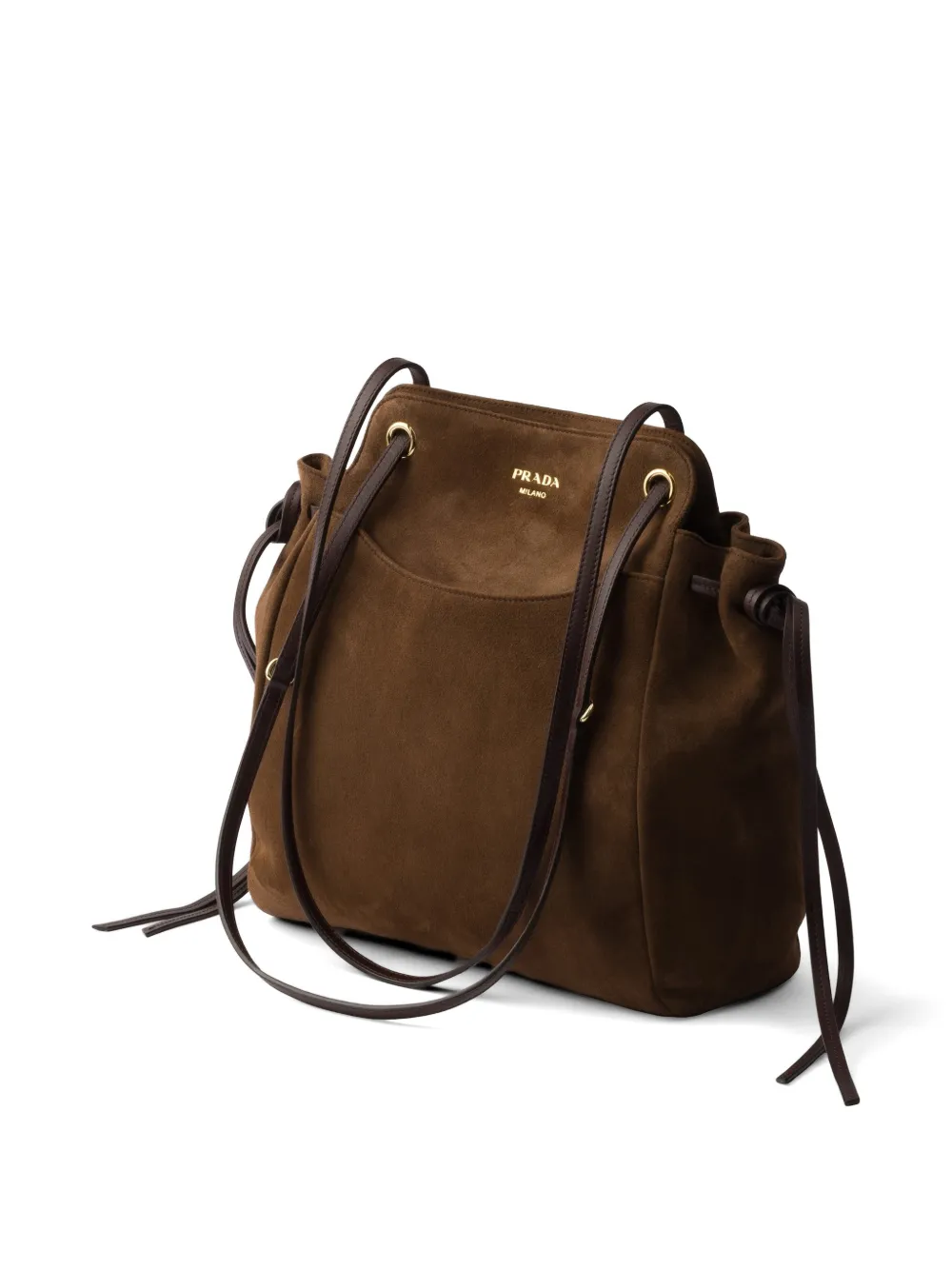 Prada Carry medium shopper Bruin