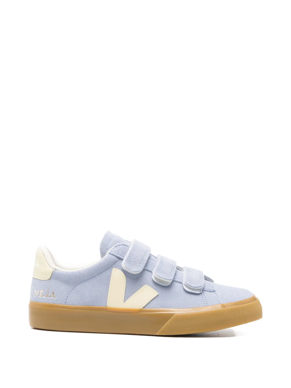 VEJA Recife sneakers met klittenband Blauw