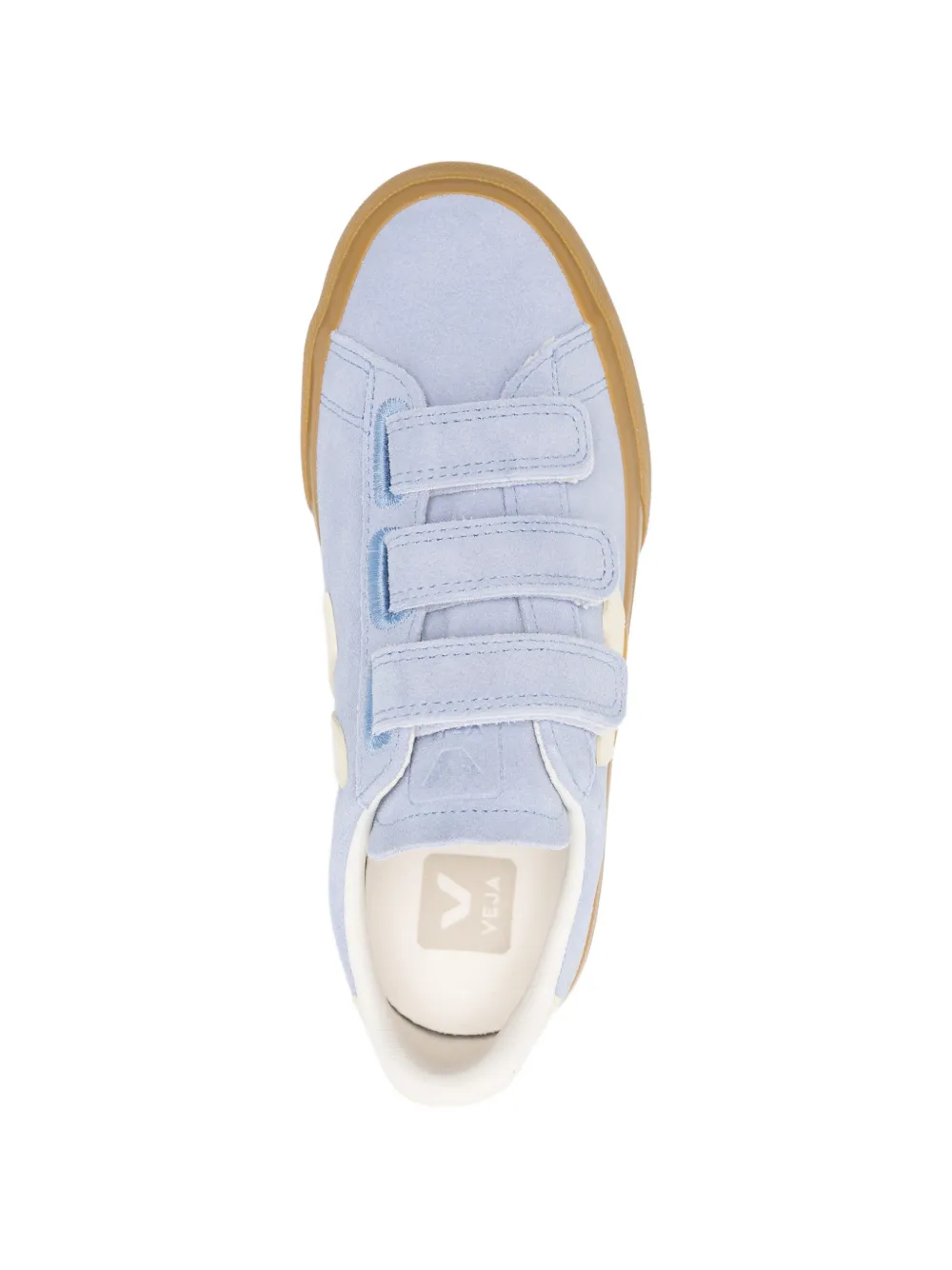 VEJA Recife sneakers met klittenband Blauw