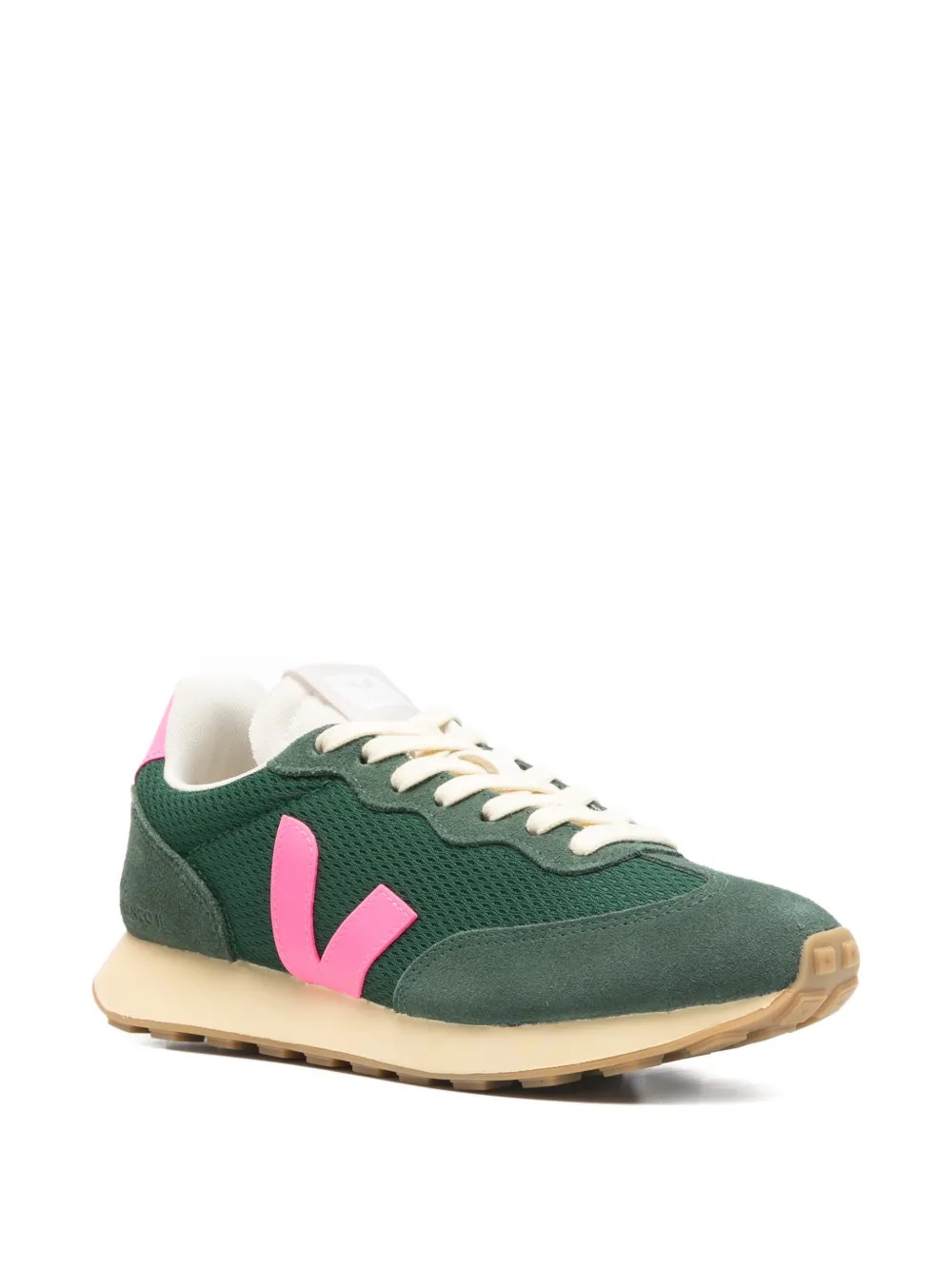VEJA Rio Branco II sneakers met mesh Groen