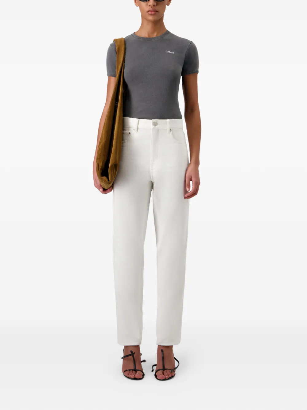  Coperni Five-pockets Tapered Jeans - White 