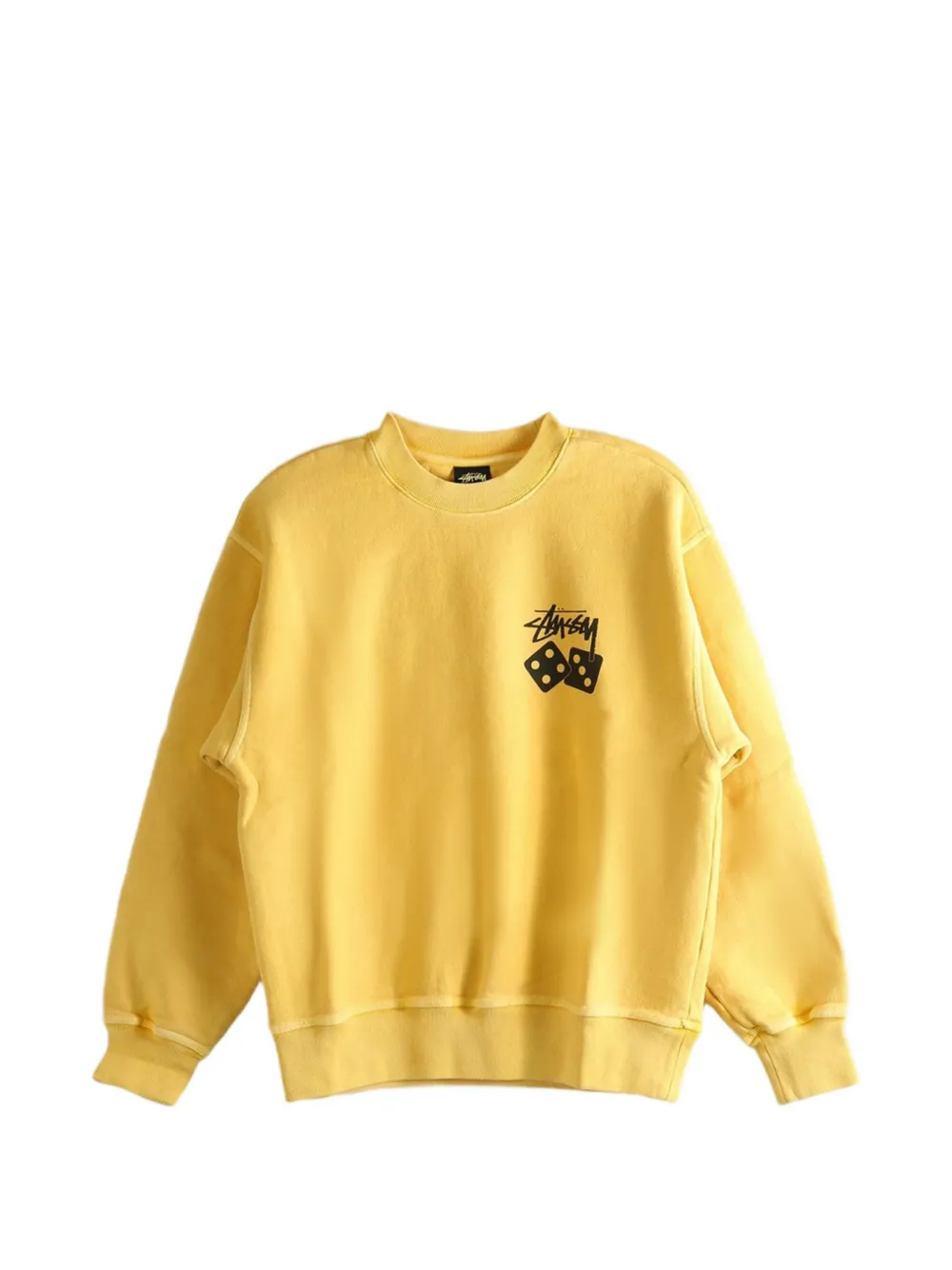 Stüssy Dice Pig sweatshirt - Giallo