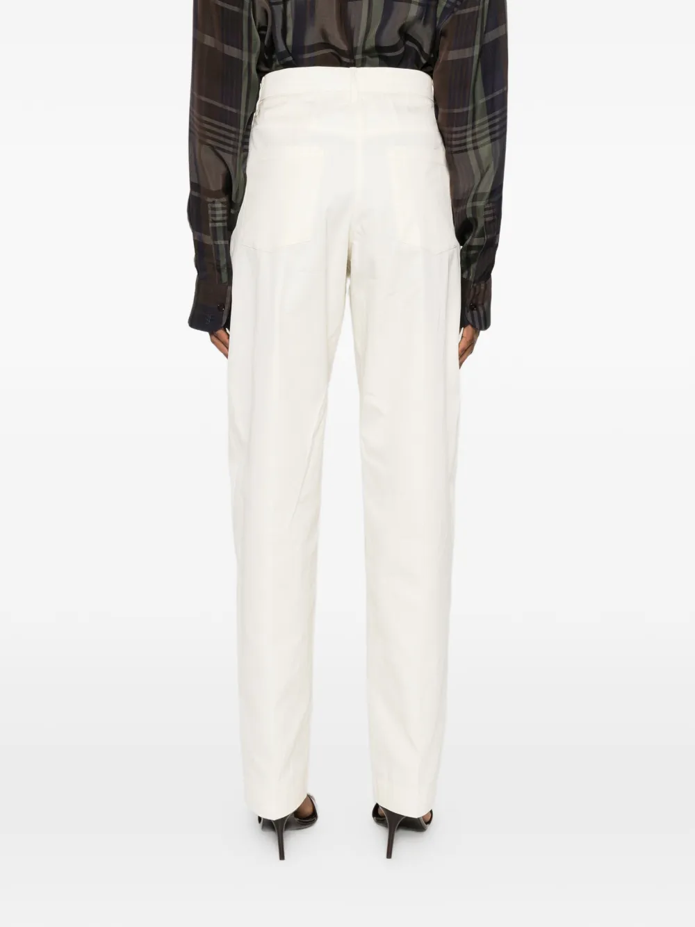 Jil Sander Katoenen broek Beige