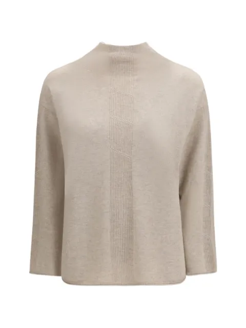 Max Mara suéter texturizado con paneles
