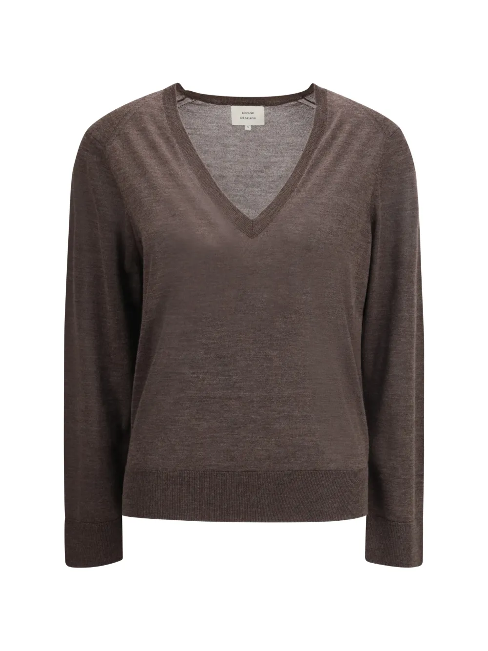 LouLou de Saison Julio V-neck sweater - Marrone