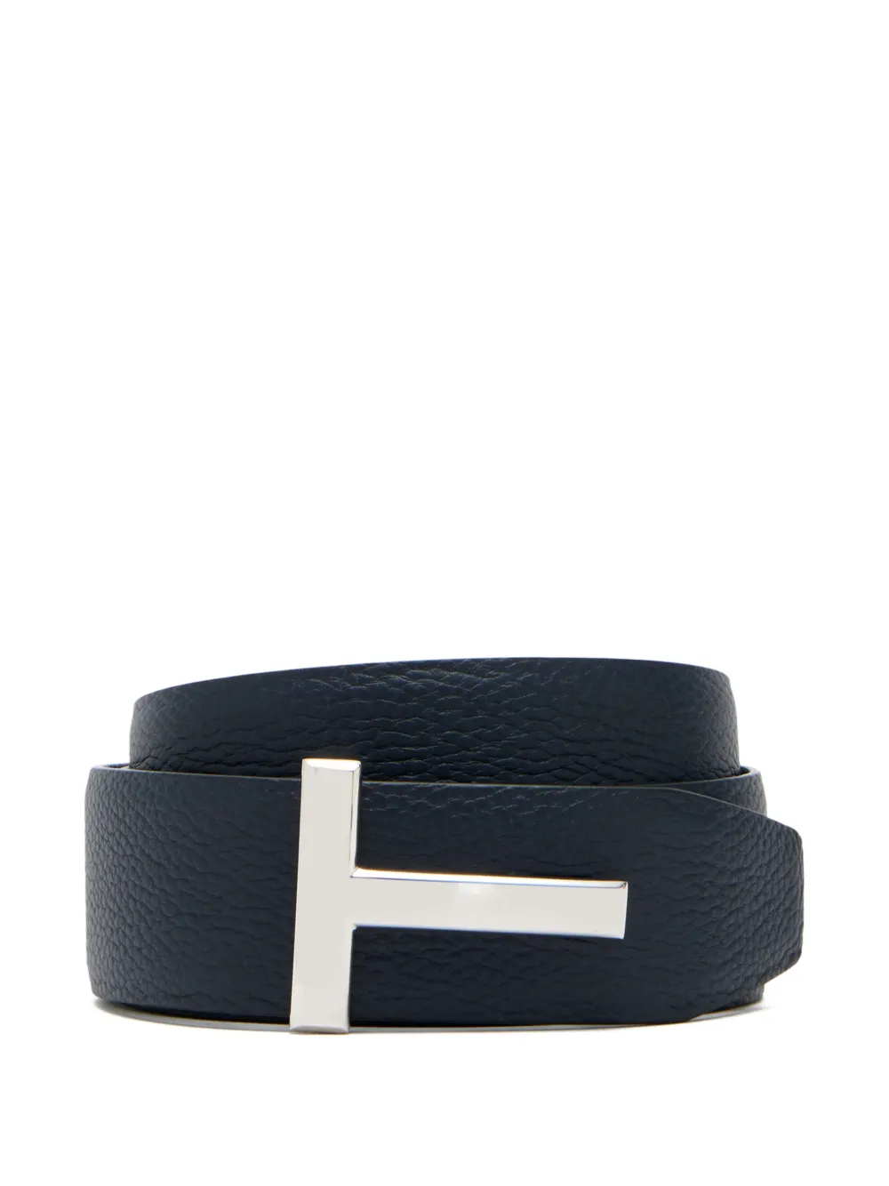 TOM FORD t-buckle belt - Blu