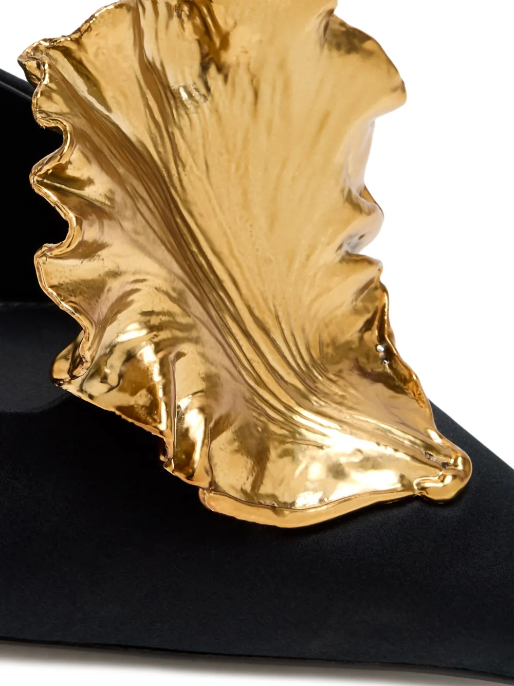 Sculpted Heeled Mules