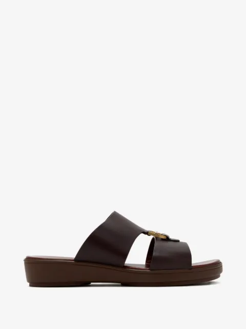 Brunello Cucinelli buckle strap sandals